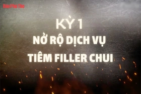 Kỳ 1 : Nở rộ dịch vụ tiêm filler chui