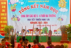 Đưa văn hóa truyền thống vào các trường mầm non