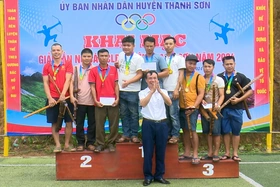 Thanh Sơn tổ chức Giải Bắn nỏ các Câu lạc bộ