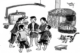 Trò chơi của trẻ con làng tôi