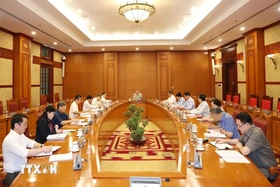 Tổng Bí thư, Chủ tịch nước chủ trì họp Phiên thứ 2 Tiểu ban Nhân sự Đại hội XIV
