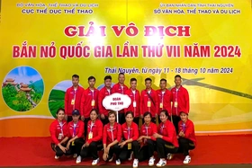 Phú Thọ có 16 VĐV tham dự Giải Vô địch Bắn nỏ Quốc gia năm 2024