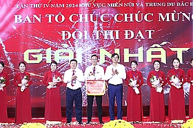 Bế mạc Hội thi cán bộ Agribank Tài năng - Thanh lịch lần thứ IV
