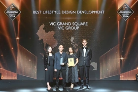 Tự hào Phú Thọ - Dự án VIC Grand Square giành giải thưởng thiết kế kiến tạo phong cách sống đẹp nhất Đông Nam Á 2024