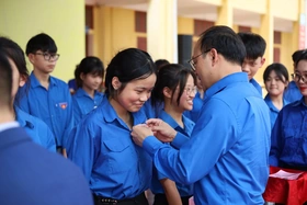 Toàn tỉnh kết nạp 6.024 đoàn viên mới