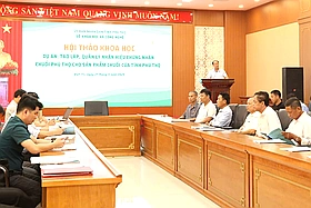 Hội thảo khoa học về nhãn hiệu chứng nhận Chuối Phú Thọ