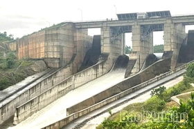 Đảm bảo an toàn khi hồ Cánh Tạng lần đầu xả lũ