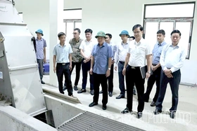 Kiểm tra tiến độ giải ngân vốn đầu tư công một số dự án thuộc khu vực Vĩnh Phúc