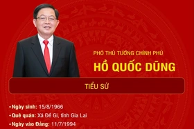 Tiểu sử Phó Thủ tướng Hồ Quốc Dũng