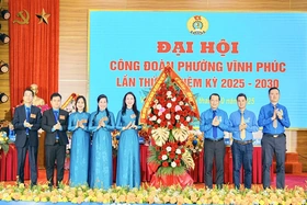 Đại hội Công đoàn phường Vĩnh Phúc lần thứ I, nhiệm kỳ 2025 - 2030