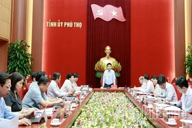 Thường trực Tỉnh ủy họp cho ý kiến một số nội dung quan trọng