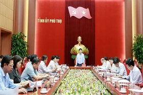 Thường trực Tỉnh ủy họp cho ý kiến một số nội dung quan trọng