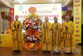 Khai giảng lớp bồi dưỡng giáo lý Phật giáo dành cho phật tử