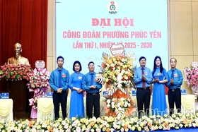 Đại hội Công đoàn phường Phúc Yên lần thứ I