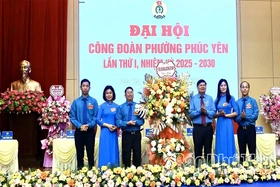 Đại hội Công đoàn phường Phúc Yên lần thứ I