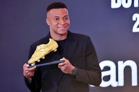 Mbappe giành danh hiệu Chiếc Giày Vàng châu Âu