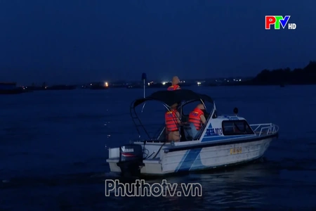 Chủ động ứng phó mưa bão, sẵn sàng cứu hộ trên đường thủy