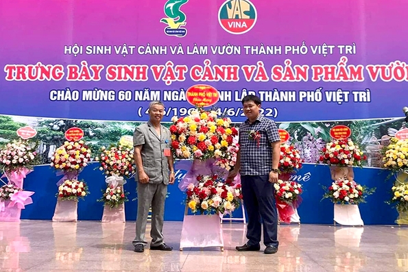 Hơn 500 tác phẩm tham gia trưng bày sinh vật cảnh và sản phẩm vườn