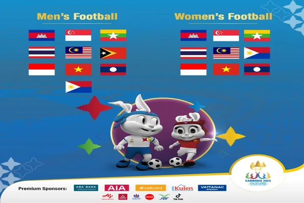 Bốc thăm chia bảng môn bóng đá tại SEA Games 32