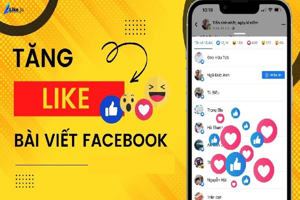 Tăng like Facebook dễ dàng với dịch vụ mạng xã hội uy tín