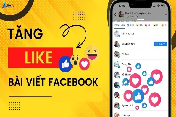 Tăng like Facebook dễ dàng với dịch vụ mạng xã hội uy tín