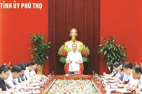 Giao ban MTTQ và các tổ chức chính trị- xã hội tỉnh