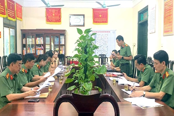 Đảng bộ Công an tỉnh nâng cao chất lượng công tác kiểm tra, giám sát