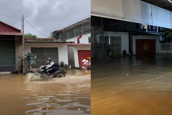 Giải quyết dứt điểm tình trạng ngập úng tại xóm Dẹ
