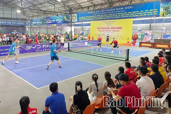 Khai mạc Giải Pickleball Ngân hàng Khu vực 4 lần thứ I - năm 2025
