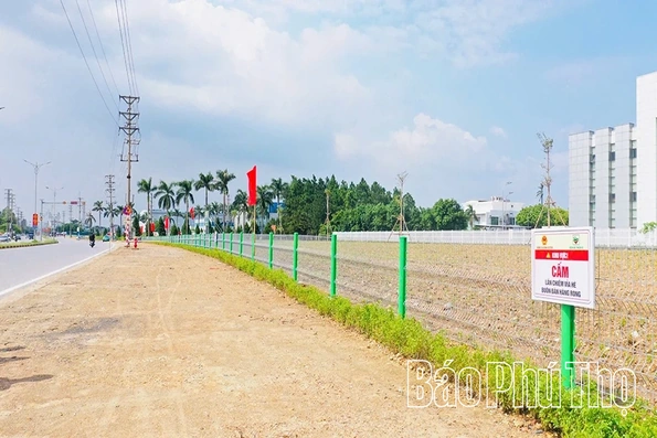 Chính quyền và doanh nghiệp chung tay xây dựng mỹ quan xanh KCN Bá Thiện II