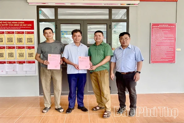 Đổi mới trong cấp sổ đỏ tại xã, phường
