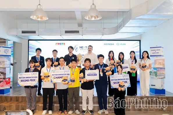Trường THPT Chuyên Hoàng Văn Thụ giành ngôi á quân Cuộc thi NextGen Innovator 2026