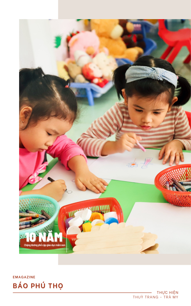 Chặng đường 10 năm phổ cập giáo dục mầm non