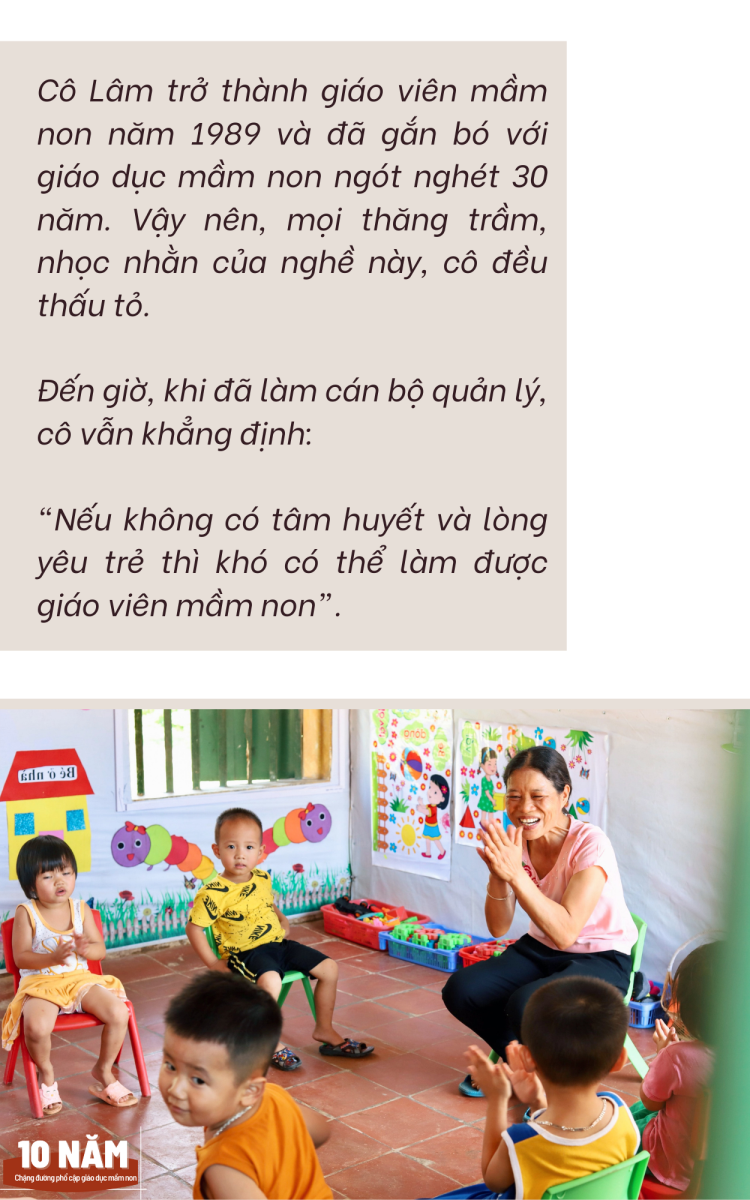 Chặng đường 10 năm phổ cập giáo dục mầm non
