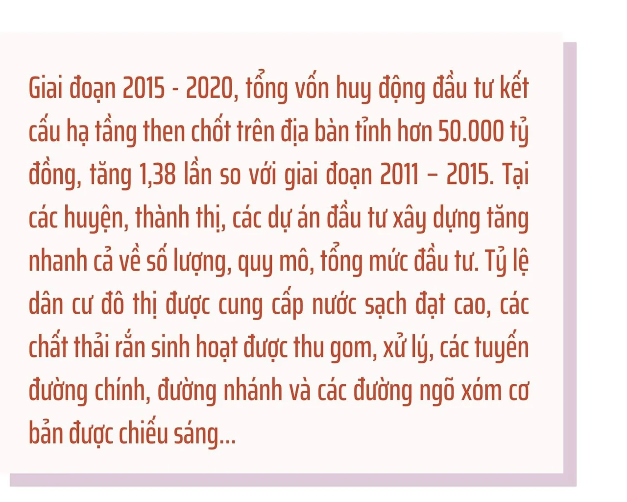 Kỳ II: 25 năm xây dựng kết cấu hạ tầng gắn với thu hút đầu tư