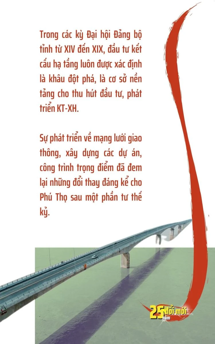 Kỳ II: 25 năm xây dựng kết cấu hạ tầng gắn với thu hút đầu tư