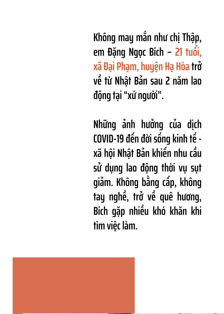 Việc làm cho người lao động hồi hương