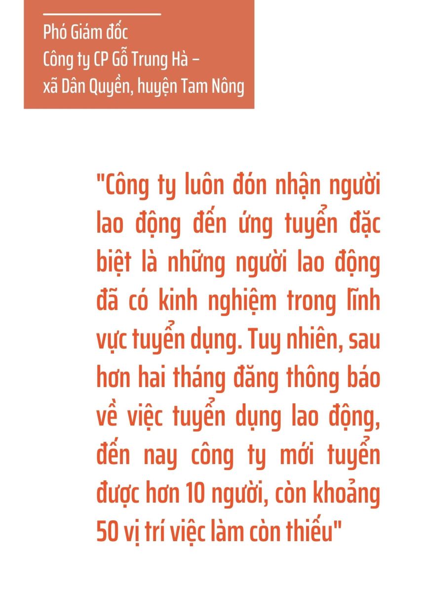 Kỳ II: Giải bài toán cung - cầu về lao động