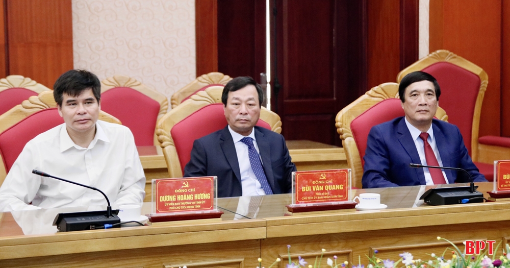 Tỉnh uỷ Phú Thọ công bố các Quyết định về công tác cán bộ
