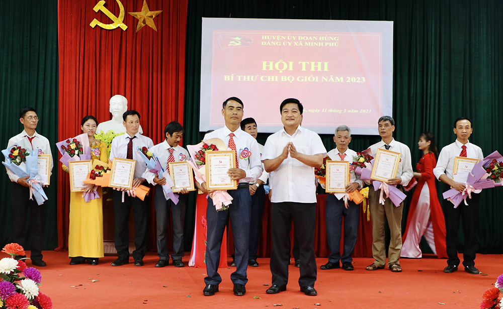 Hội thi Bí thư chi bộ giỏi năm 2023
