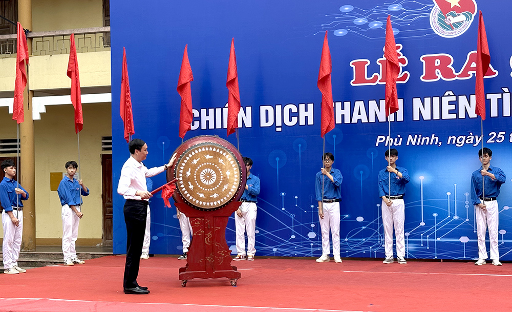 Lễ ra quân Chiến dịch Thanh niên tình nguyện hè 2023