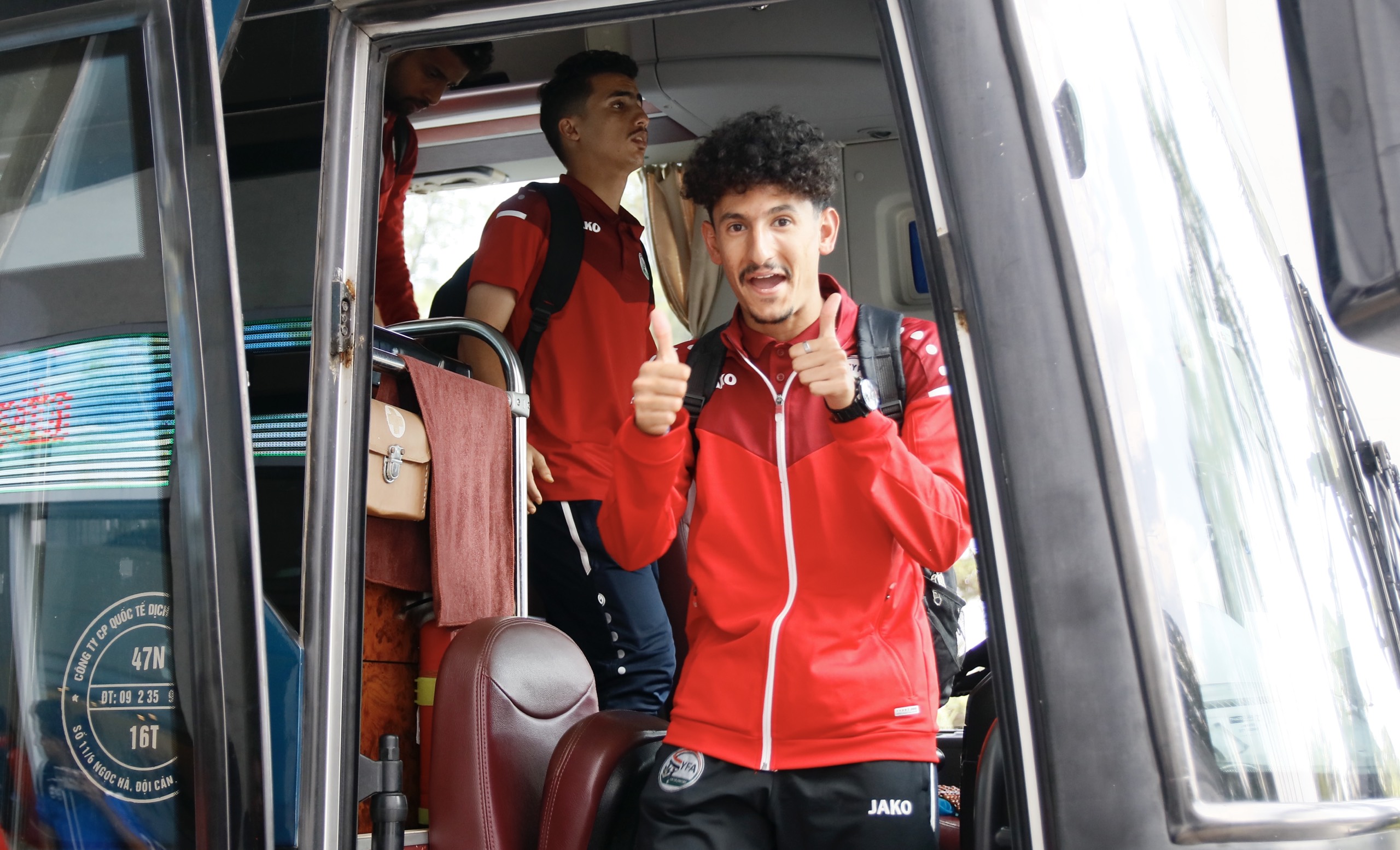 U23 Singapore and U23 Yemen come to Phu Tho with high determination