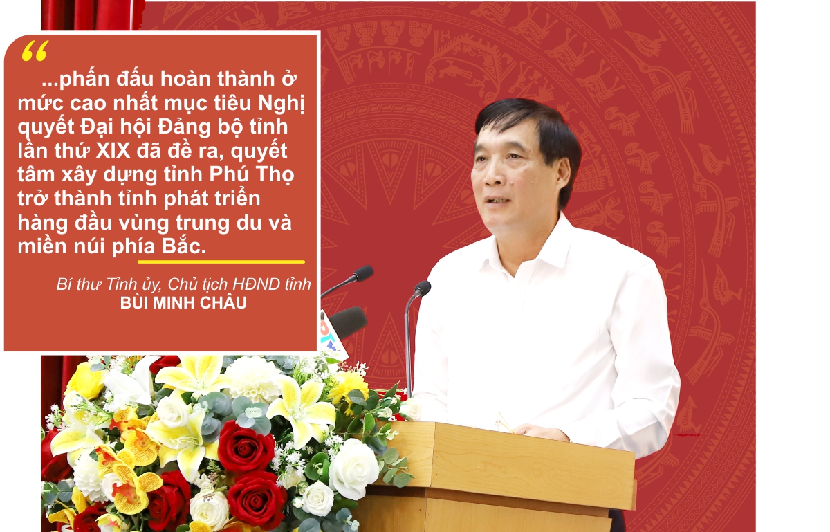 Phát huy tiềm năng, tập trung nguồn lực, quyết tâm thực hiện thắng lợi Nghị quyết Đại hội Đảng bộ tỉnh lần thứ XIX, nhiệm kỳ 2020-2025, phát triển kinh tế - xã hội nhanh, bền vững
