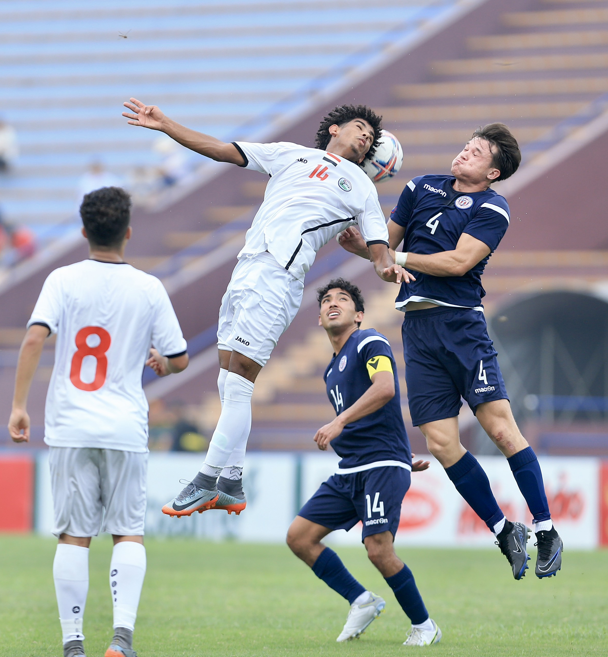 Những hình ảnh đẹp tại Bảng C - Vòng loại Giải Bóng đá U23 Châu Á