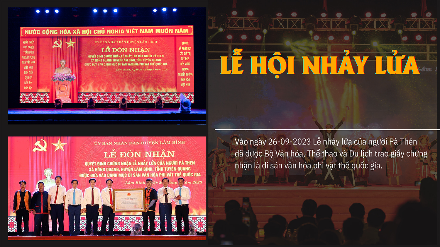 Lễ hội nhảy lửa của người Pà Thẻn