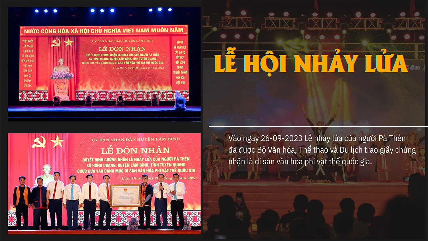 Lễ hội nhảy lửa của người Pà Thẻn
