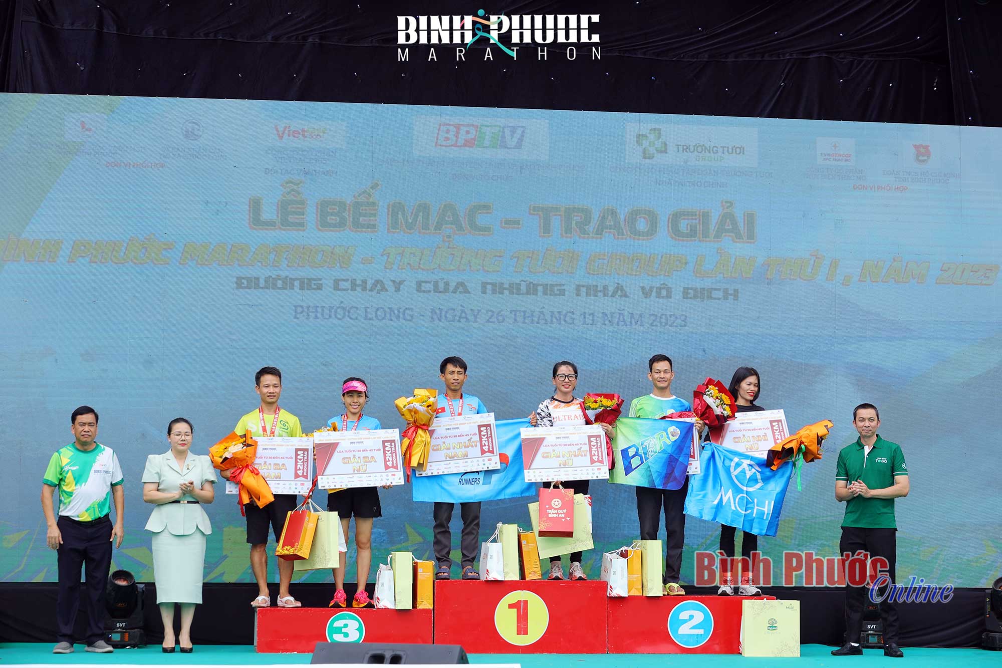 Giải Bình Phước marathon - Trường Tươi Group lần thứ I thành công tốt đẹp