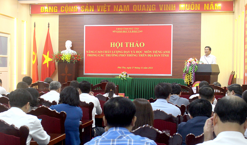 Hội thảo nâng cao chất lượng dạy và học môn Tiếng Anh