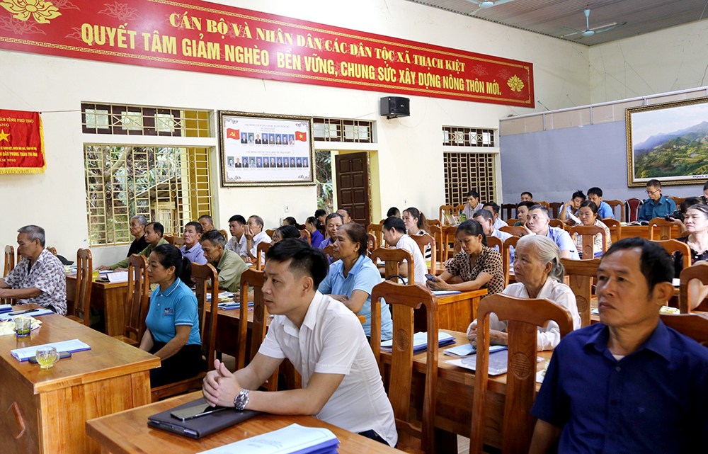 Tân Sơn chủ động nắm bắt, khắc phục khó khăn triển khai Chương trình 1719