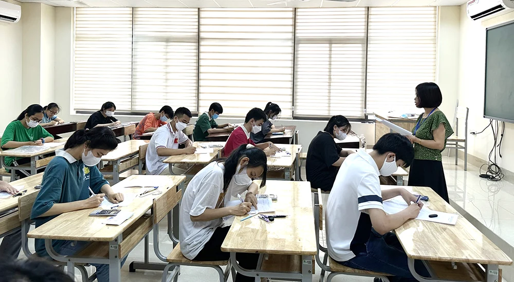 Học sinh tuyển sinh vào lớp 10 sẽ thi 3 môn Toán, Ngữ văn và Tiếng Anh 